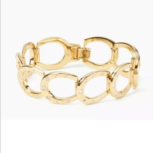 NWT Kate Spade Wild Ones Horseshoe Link Bracelet